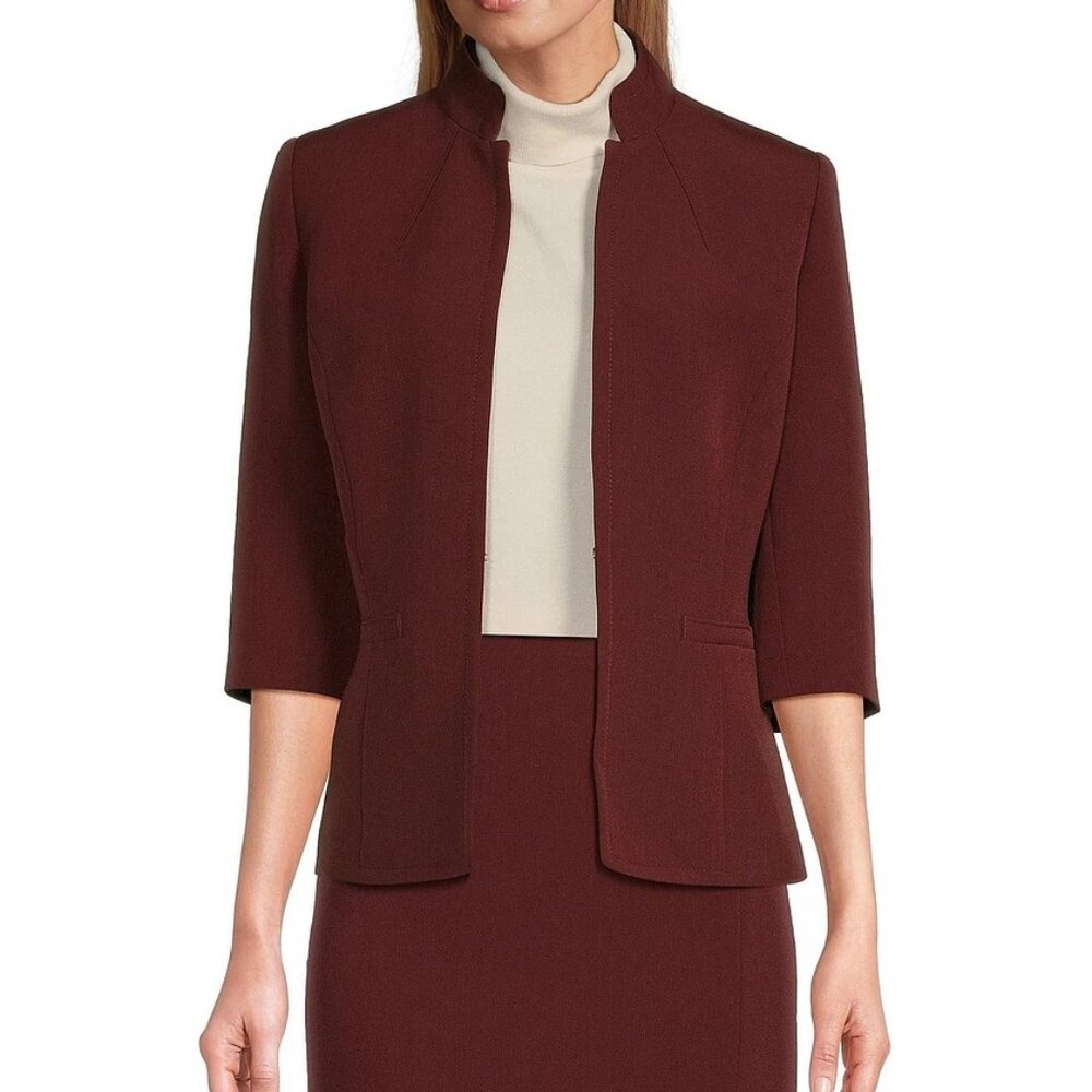 Preston & York Mandarin Collar Blazer